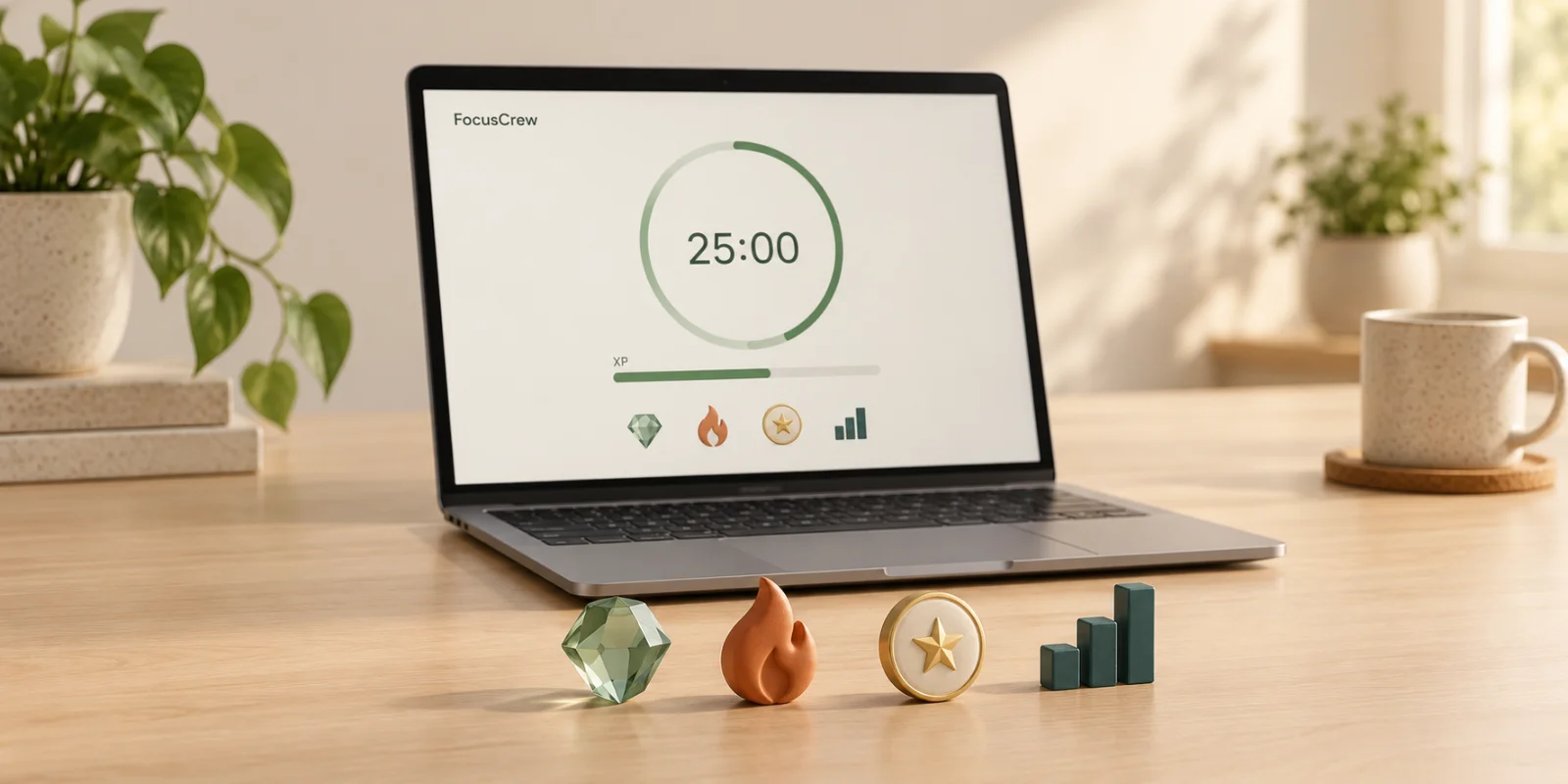 Gamification in FocusCrew