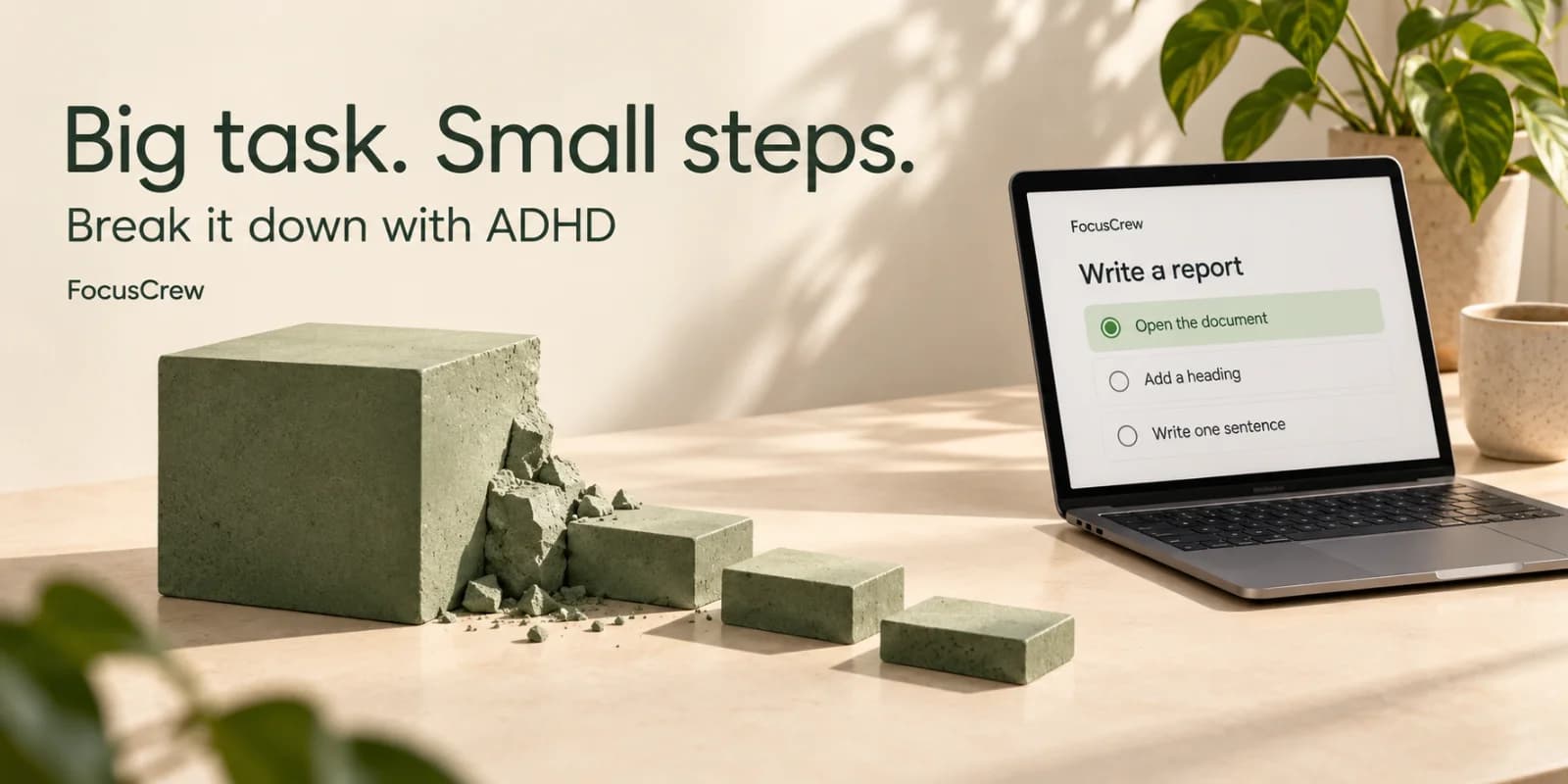 How to Break Overwhelming Tasks Into Next Actions With ADHD