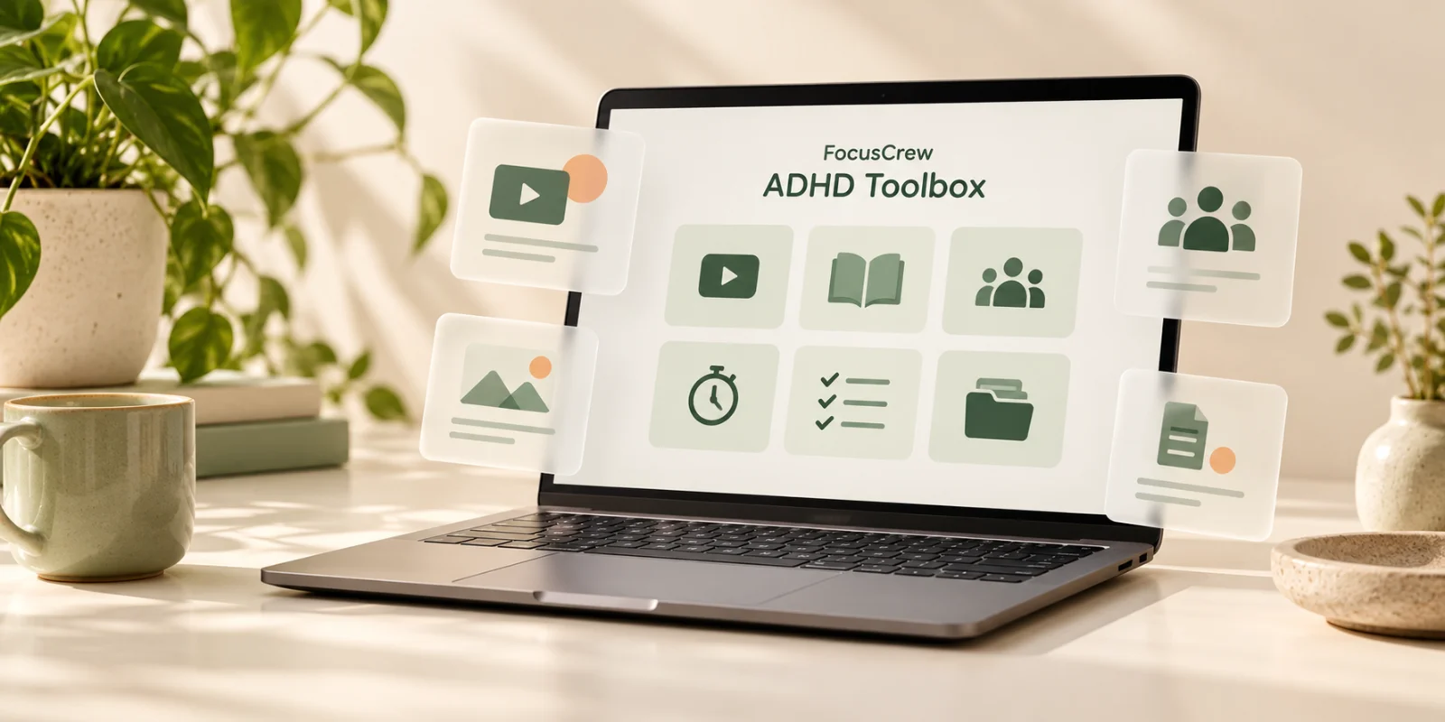 FocusCrew ADHD Toolbox